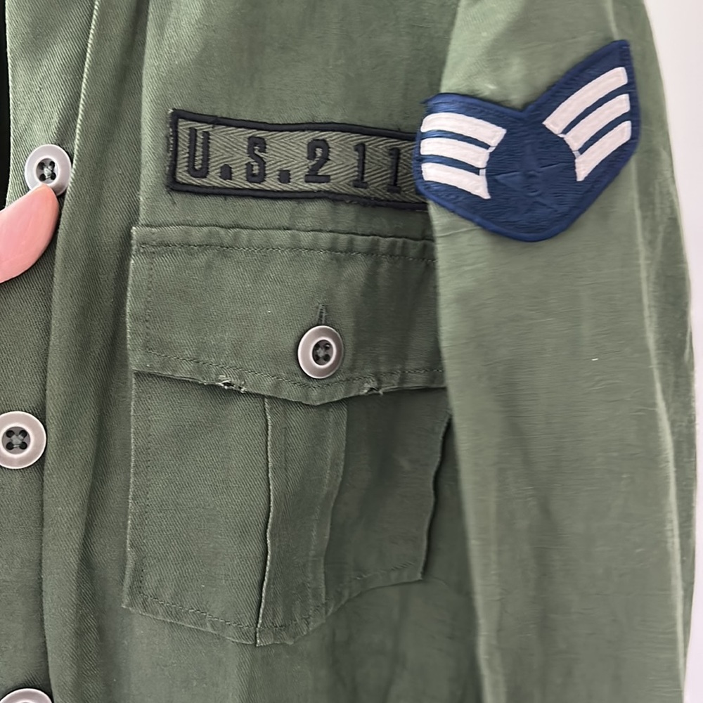 Rails Kato military shirt jacket Linen